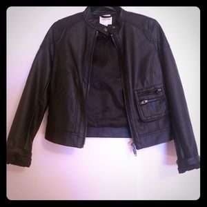 Silence + Noise Leather Jacket